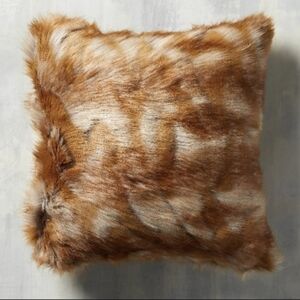Arhaus Faux Fox Fur Pillow Cases